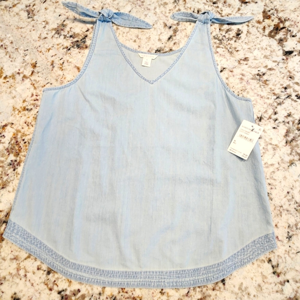 Caslon Tie Top